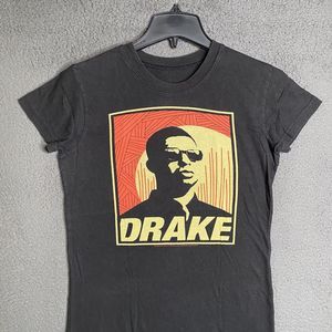 Drake Licensed 2010 Away From Home Black T-Shirt Rap Tee OVO Women’s Size Medium